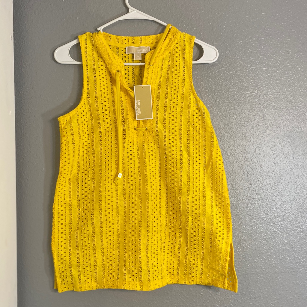 Michael Michael Kors Golden Yellow Top